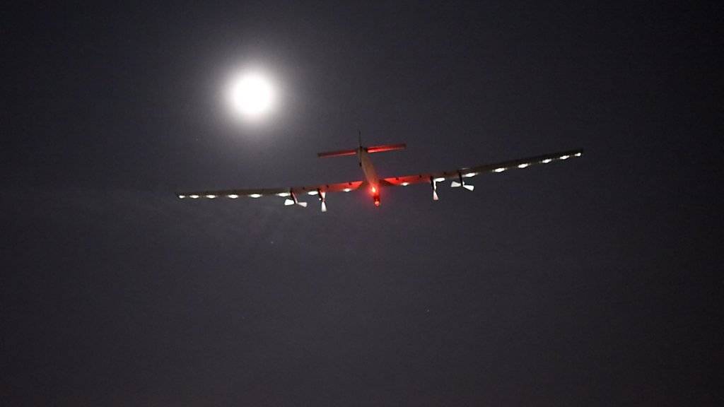 Bald geht es weiter: In der Nacht zum Dienstag hebt die Solar Impulse ab und macht sich auf den Weg nach New York. (Archiv)
