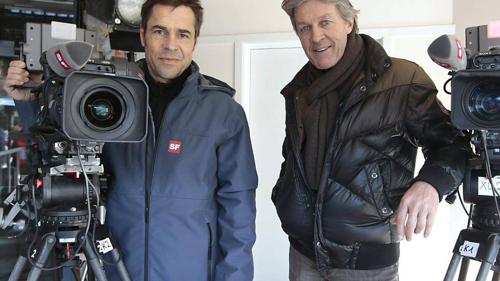 Engagierte und kompetente TV-Leute: Matthias Hüppi (links) und Bernhard Russi
