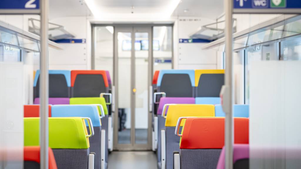 Der Einsatz des «Flirt Evo»-Zuges des Ostschweizer Transportunternehmens Thurbo wird derzeit auf der Linie Wil - Wattwil unter realen Bedingungen getestet. (Archivbild)