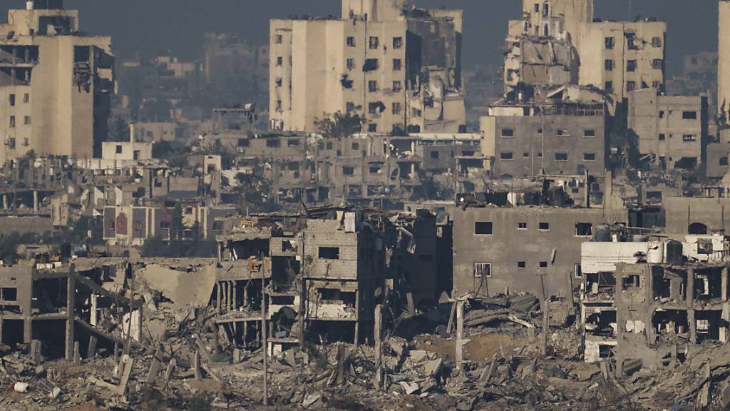 Gaza-Stadt im nördlichen Gazastreifen am Donnerstag.