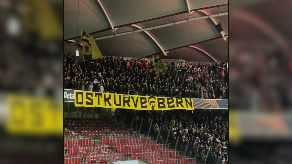 YB-Fans gelangen trotz gesperrten Gästesektors ins Stuttgarter Stadion