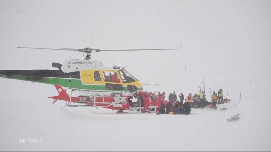  Lawine in Andermatt: Mehrere Personen verschüttet