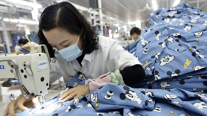 Erholung der chinesischen Industrieproduktion verlangsamt sich