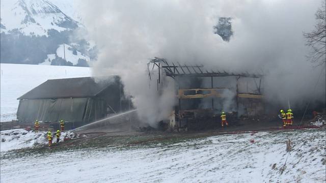 Bauernhaus in Tieracheren abgebrannt