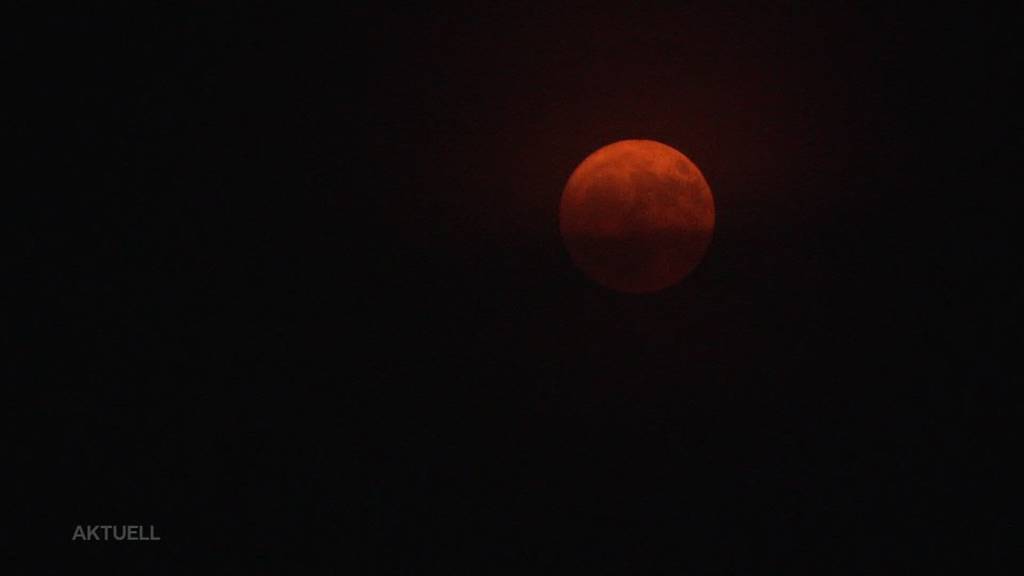 Phänomenal: Der Erdbeermond zeigt sich von seiner intensivsten Seite
