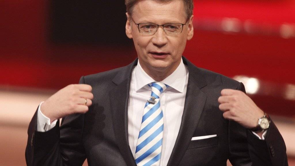 TV-Moderator Günther Jauch hat wieder einmal einen Millionär gemacht. (Archiv)
