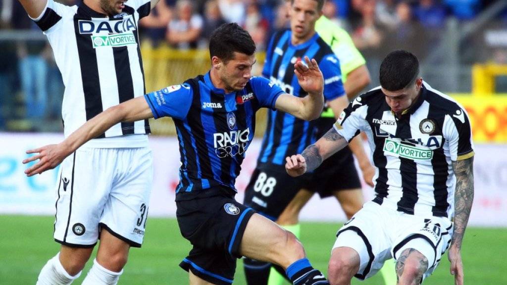 Atalanta Bergamo und Remo Freuler stiessen dank dem 2:0 gegen Udinese in der Tabelle der Serie A auf Platz 4 vor