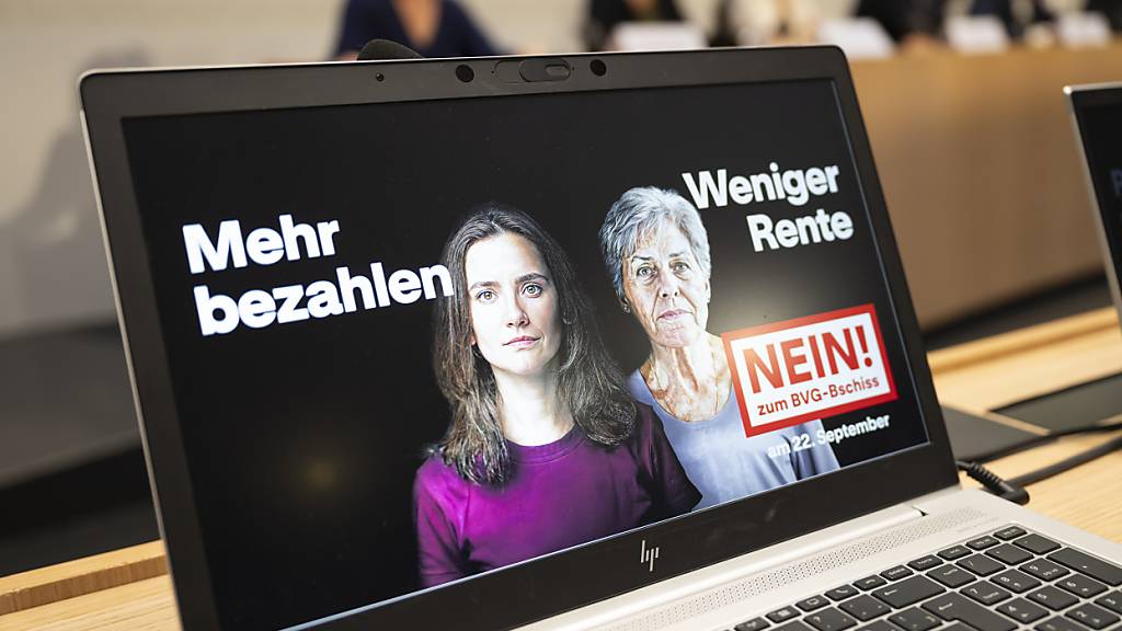 Die Nein-Kampagne zur Pensionskassenreform hat gefruchtet: Die Stimmbevölkerung hat gemäss SRG-Trendrechnung die Vorlage verworfen. (Archivbild)