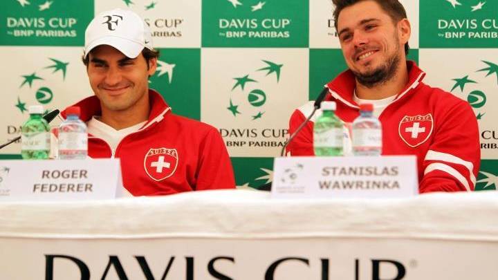 Federer spielt heute im Davis-Cup-Final