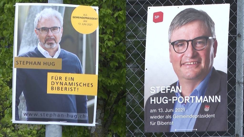 Stefan Hug gegen Stephan Hug: Kampf ums Gemeindepräsidium in Biberist