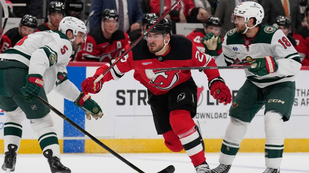 Timo Meier und die New Jersey Devils sind in Form: Der 29-jährige Ostschweizer verbuchte seinen vierten Assist beim sechsten Sieg in Serie