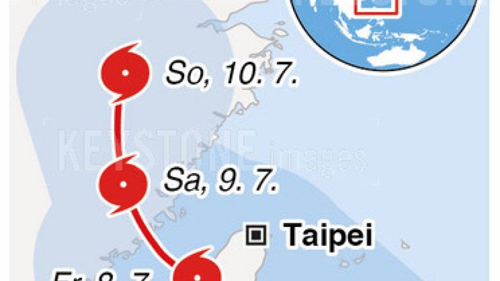 Über 70 Menschen sind im Taifun Nepartak in Taiwan und China ums Leben gekommen. Meteorologen hatten vor dem Super-Taifun gewarnt.