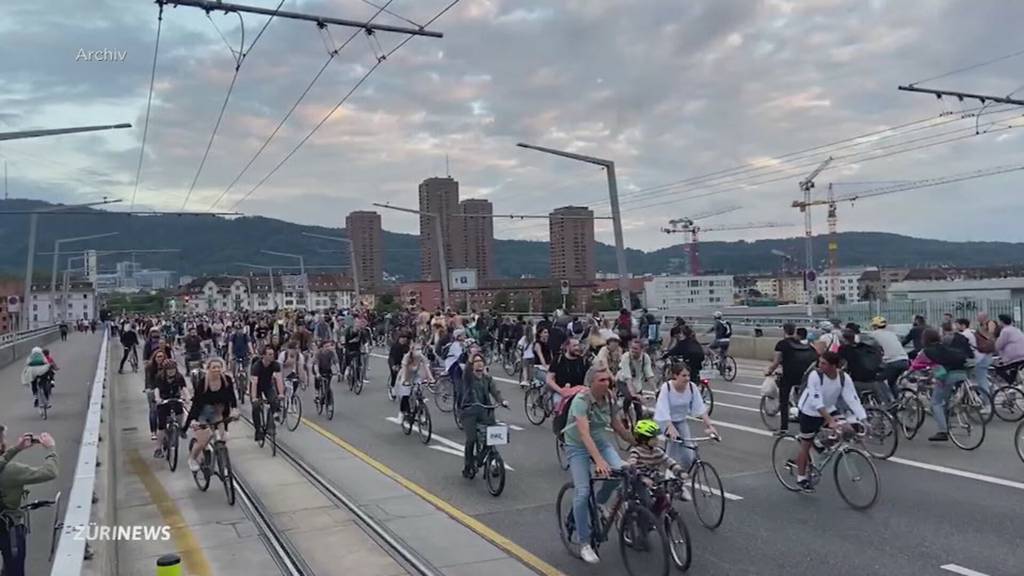 Critical Mass ohne Bewilligung