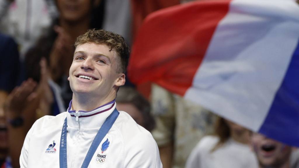 Der Schwimmer Léon Marchand sorgte für vier der insgesamt 16 Goldmedaillen Frankreichs an den Sommerspielen in Paris