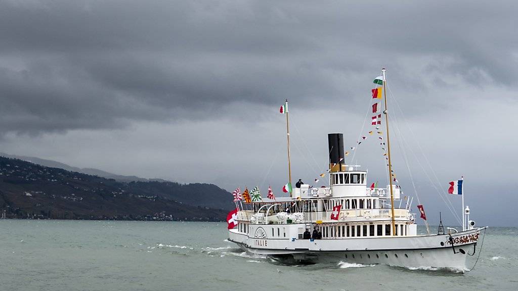 Nach einer Restauration von anderthalb Jahren sticht das Belle-Epoque-Schiff «Italie» wieder in den Genfersee.