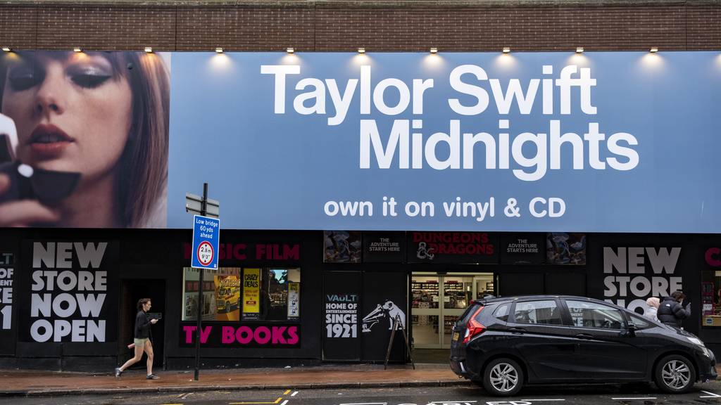 Vinyl oder CD? Bei Taylor Swift fällt der Entscheid meist zu Vinyl.