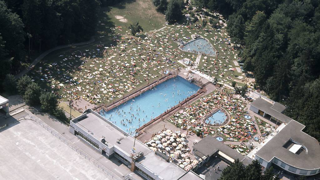 So sah das Dolder-Bad Ende der 60er-Jahre aus. (Archivbild)