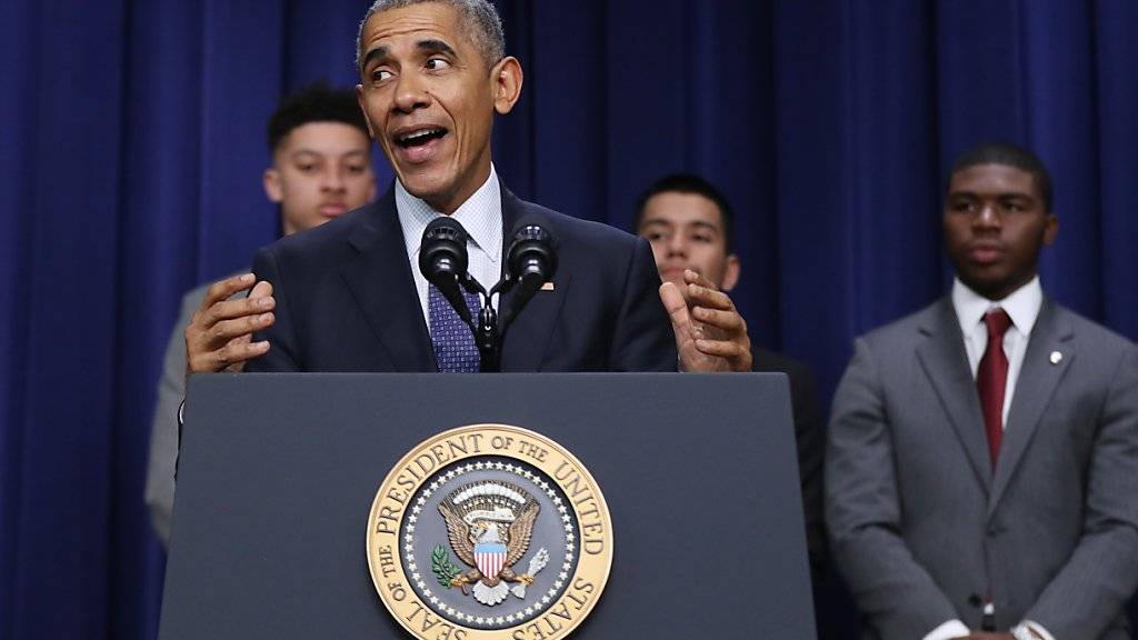 Will die Hackerangriffe nicht auf den USA sitzen lassen: Der scheidende Präsident Barack Obama kündet Vergeltung an.