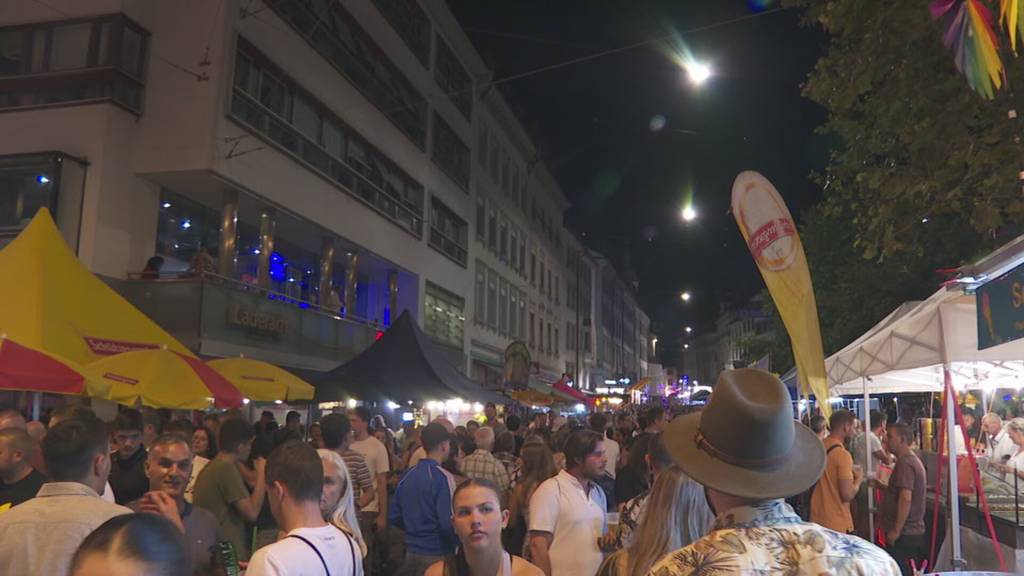 Prächtige Stimmung am St.Galler Fest