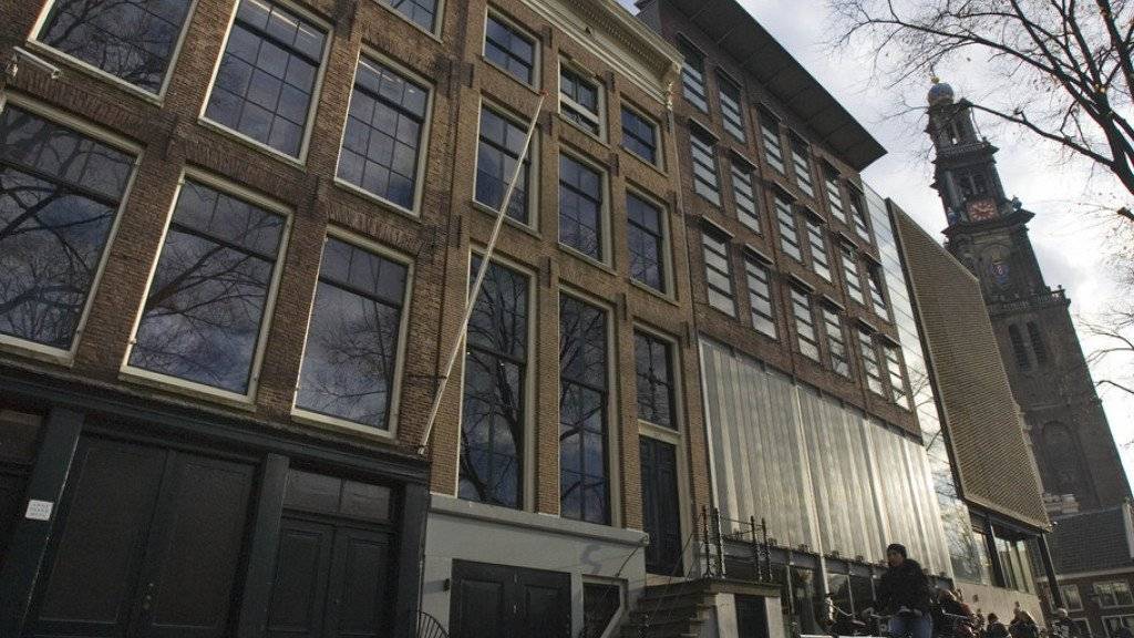 In diesem Haus in Amsterdam versteckte sich Anne Frank von 1942 bis 1944 vor den Nationalsozialisten. Seit 1960 ist das Gebäude ein Museum (Archiv)