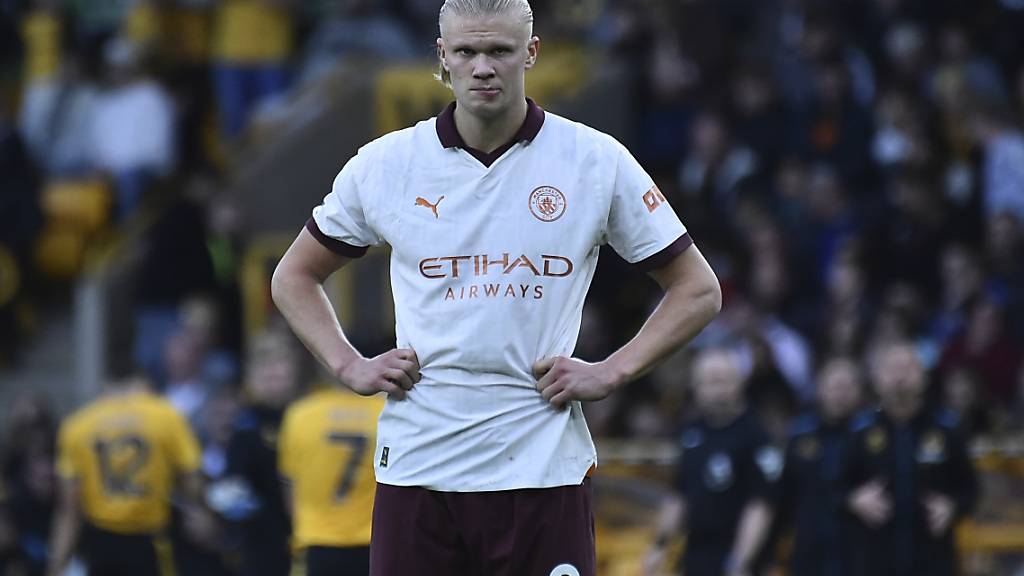 Die Serie von Erling Haaland und Manchester City riss am Samstagnachmittag in Wolverhampton