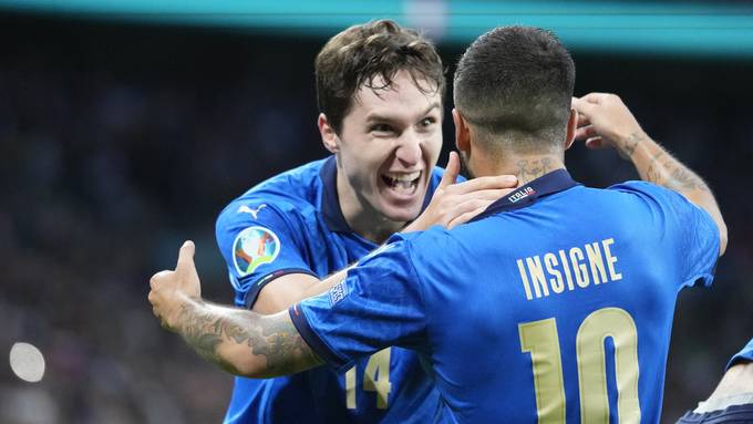 Italien nach Penaltyschiessen gegen Spanien im EM-Final