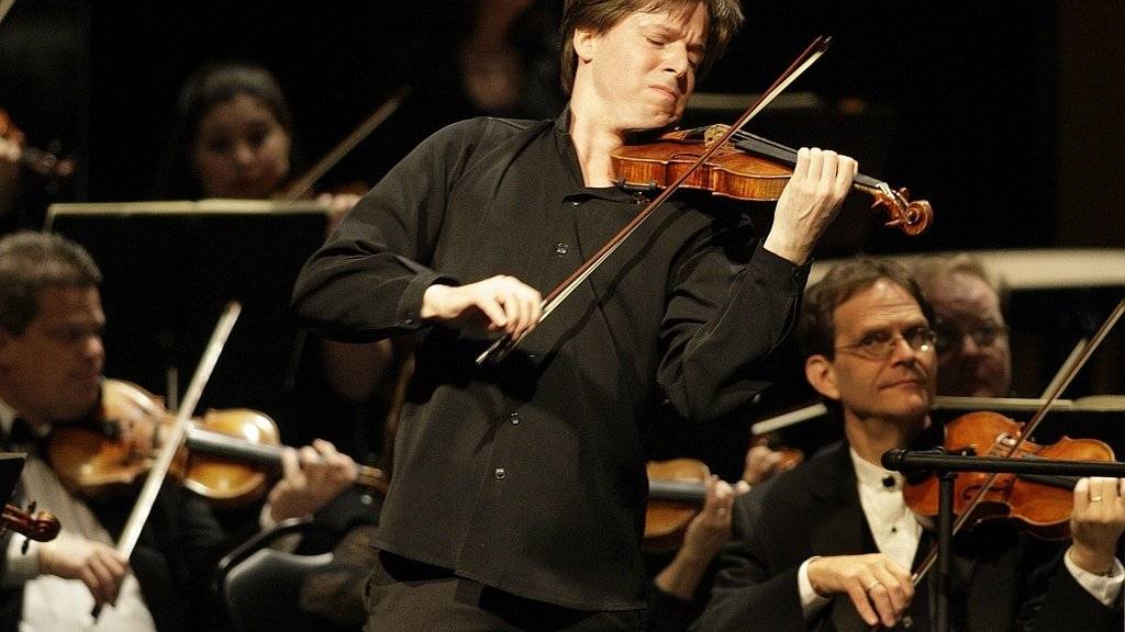 Der US-amerikanische Geiger Joshua Bell spielt an den Migros-Kulturprozent-Classics 2016/2017 in vier Schweizer Städten das Konzert für Violine und Orchester e-Moll von Felix Mendelssohn Bartholdy (Archiv)
