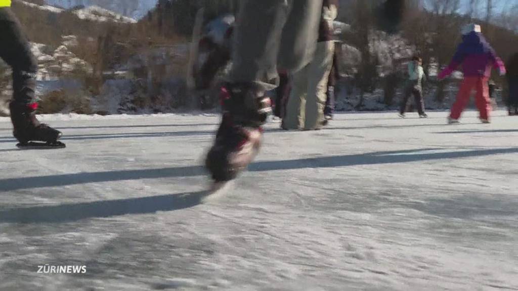 Gefrorene Weiher: Aufs Eis darf man an den wenigsten Orten