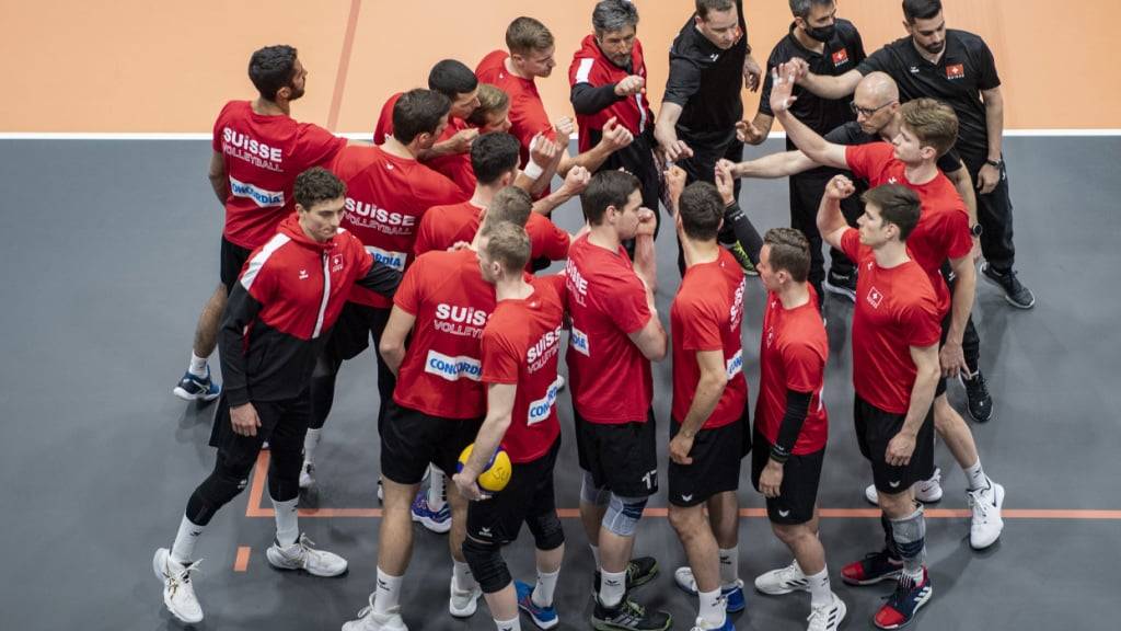 Das Schweizer Volleyball-Nationalteam der Männer steht vor einer entscheidenden Woche