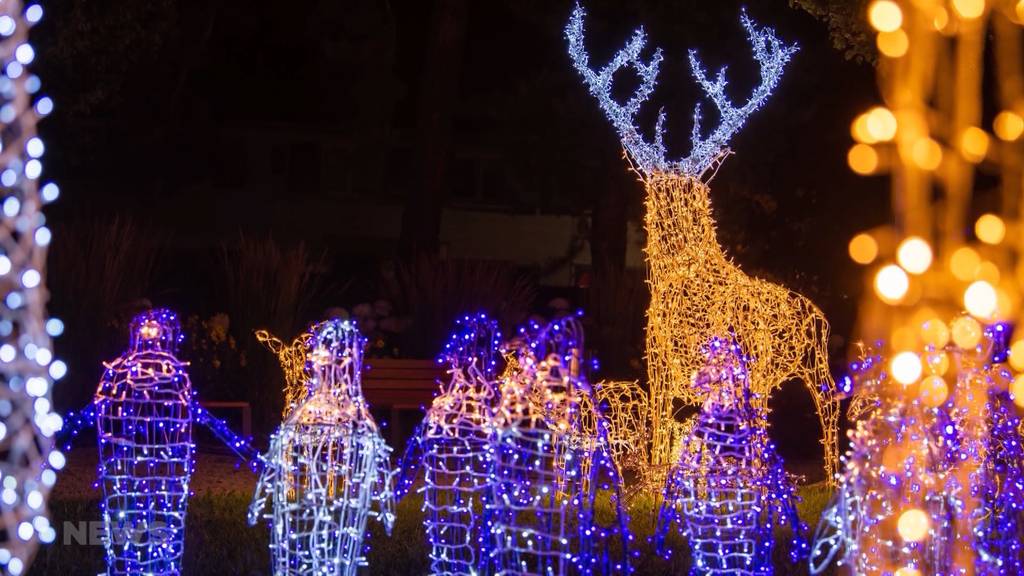 Winter Wonderland auf dem Gurten: Das grösste Lichterspektakel der Schweiz feiert Premiere