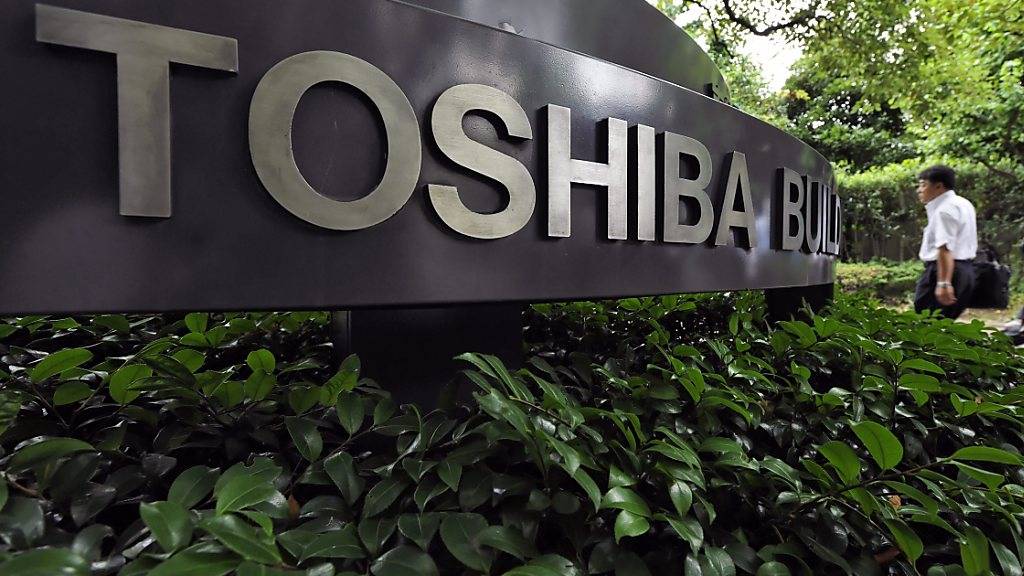 Beim Toshiba-Hauptsitz in Tokio (Archiv)