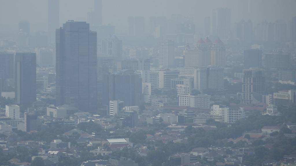 Luftverschmutzung ist laut einem neuen Bericht vor allem in einigen Ländern Asiens, wie hier in Indonesien, eine Gefahr.