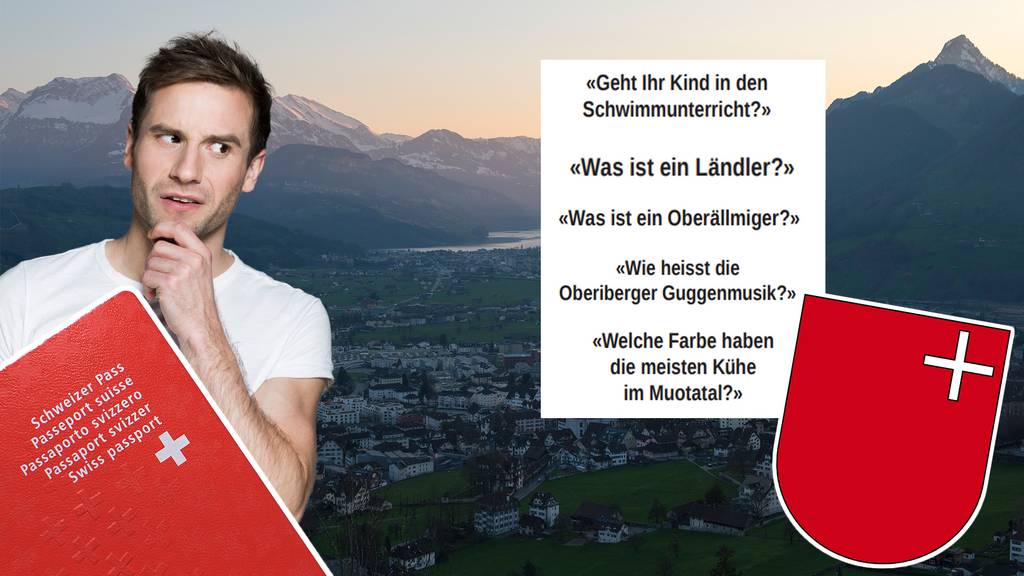 Schwyzer Gemeinden stellen kuriose Fragen beim Einbürgerungstest