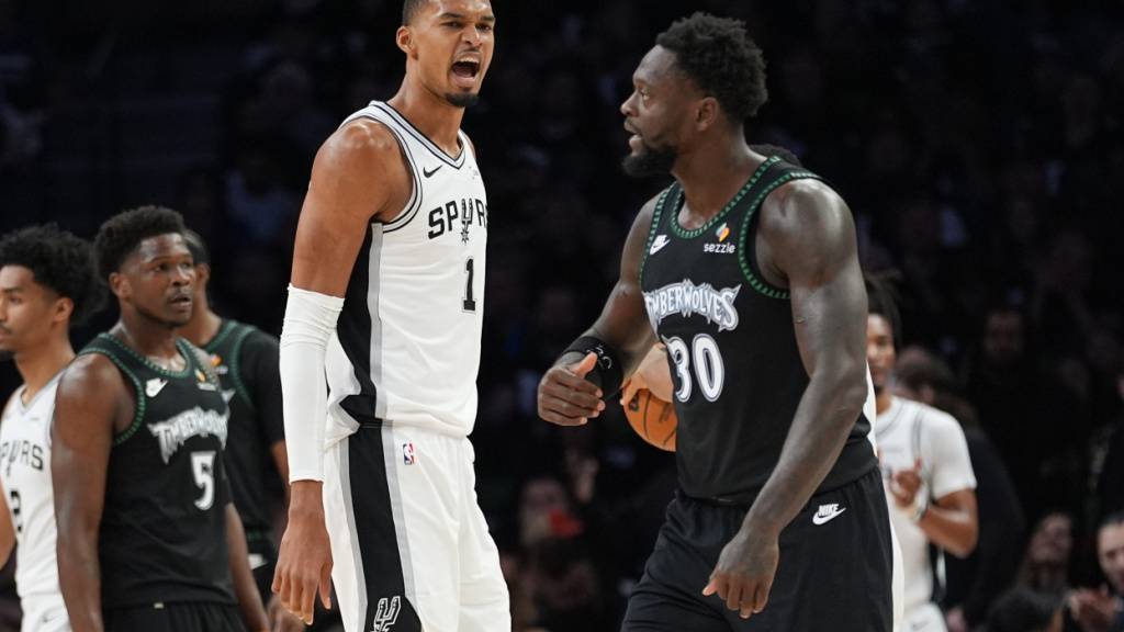 Brillanter Wembanyama führt San Antonio zum Break