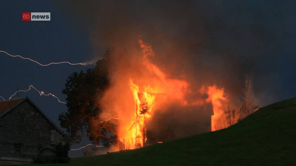 Brand in Speicher