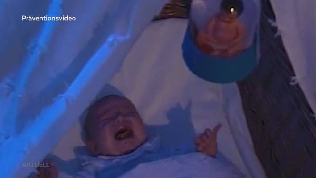 Gewalt-Vorfälle: Ein Aargauer Vater erklärt in einem Gerichtsvideo, wie er sein Baby beinahe umbrachte