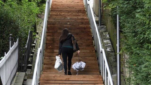 Liebeserklärung an St.Galler Treppen