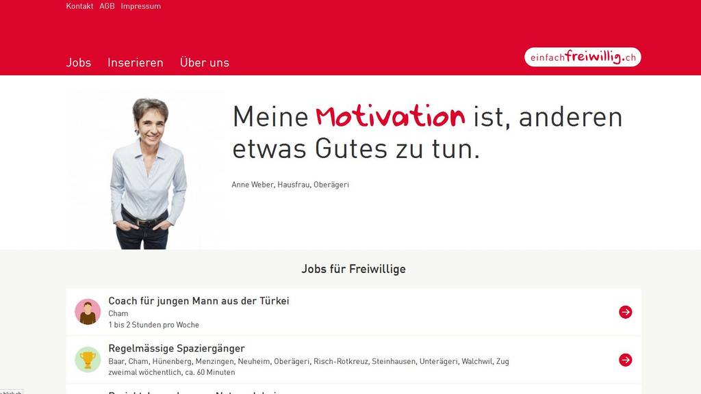 Zug setzt auf die Nachbarschaftshilfe