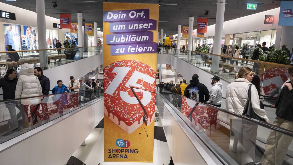 Shopping Arena vermeldet Umsatzrekord – und neuen Laden