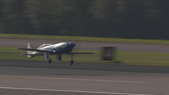 Unterwegs zu drei Weltrekorden: Hier düst das schnellste Elektroflugzeug
