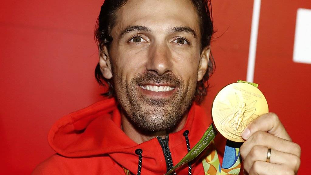 Brachte über 3000 Franken ein: Die Jacke des Zeitfahr-Olympiasiegers Fabian Cancellara