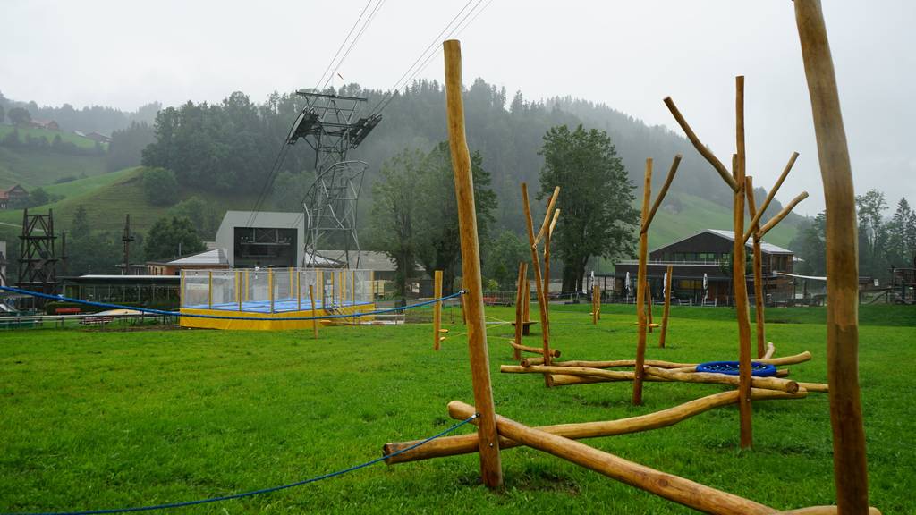 Der Sturmholz-Parcours dient als Andenken an den Seilpark. (Bild: FM1Today/Lena Rhyner)