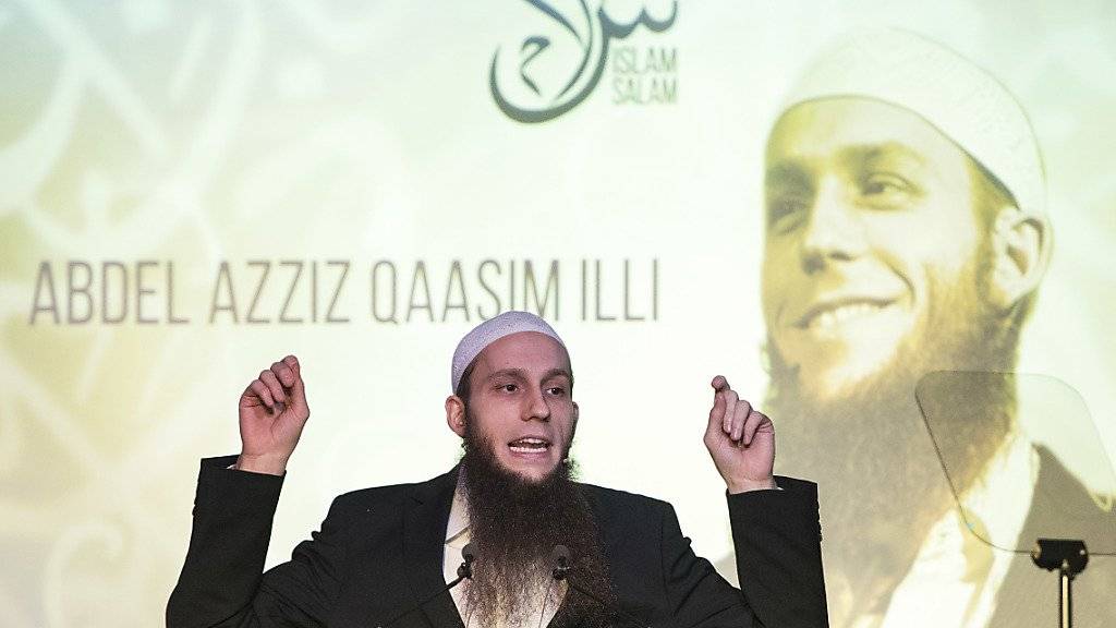 Der IZRS halte an seiner Islamkonferenz im World Trade Center in Zürich fest, sagte Vorstandsmitglied Qaasim Illi. Illi trat im April 2016 in Kehrsatz an einer ähnlichen Veranstaltung auf. (Archivbild)