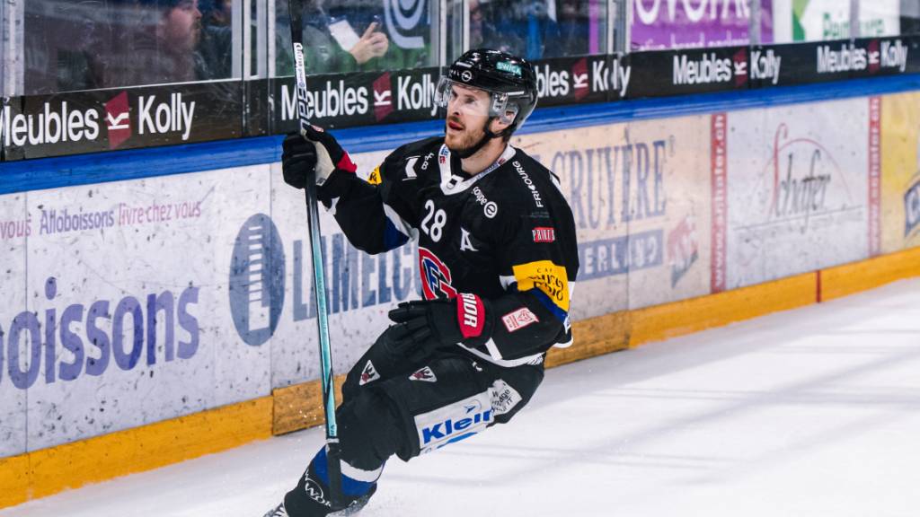 Trifft in seinem 500. Spiel in der National League: Fribourgs bester Schweizer Skorer Christoph Bertschy