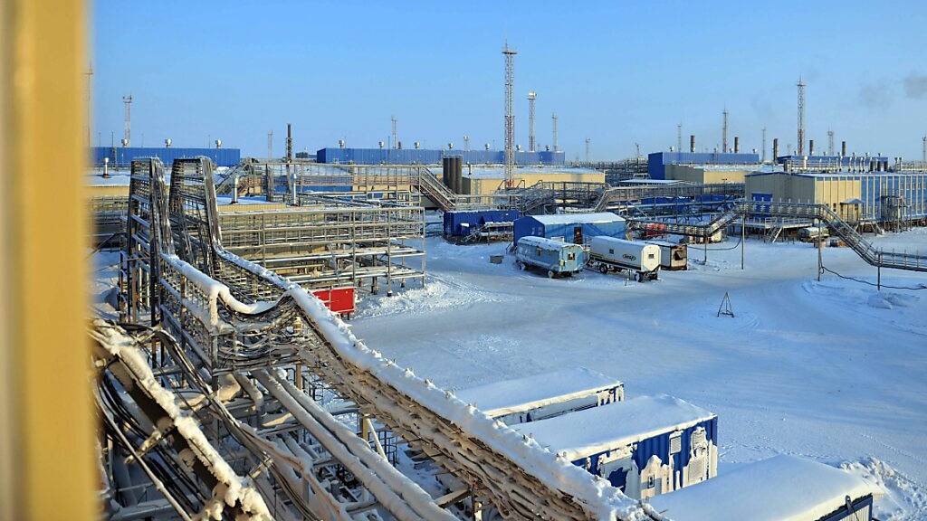 Deutschland hofft, dass auch im kommenden Winter genügend Gas von Russland nach Europa fliesst. Im Bild eine Gazprom-Anlage im arktischen Teil Russlands. (Archivbild)