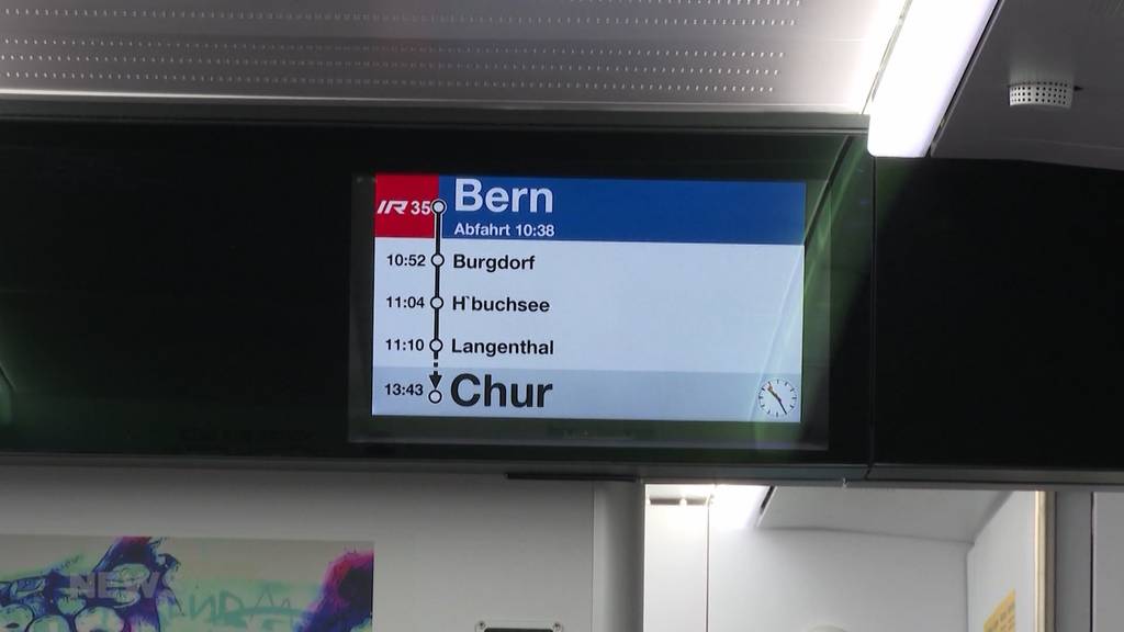 Freie Fahrt für wichtige Direktverbindung von Bern nach Chur