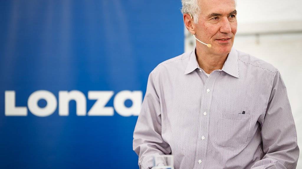 Lonza-Konzernchef Richard Ridinger tritt nach sieben Jahren an der Spitze zurück und übergibt sein Amt an Marc Funk. (Archiv)