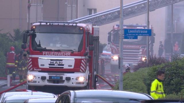 Grossbrand im Berner Bethlehem-Quartier