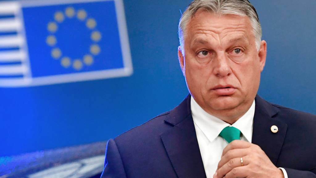 ARCHIV - Ungarns Ministerpräsident Viktor Orban hat mit seiner Fidesz-Partei den Bruch mit der Europäischen Volkspartei vollzogen. Foto: John Thys/AFP Pool/AP/dpa
