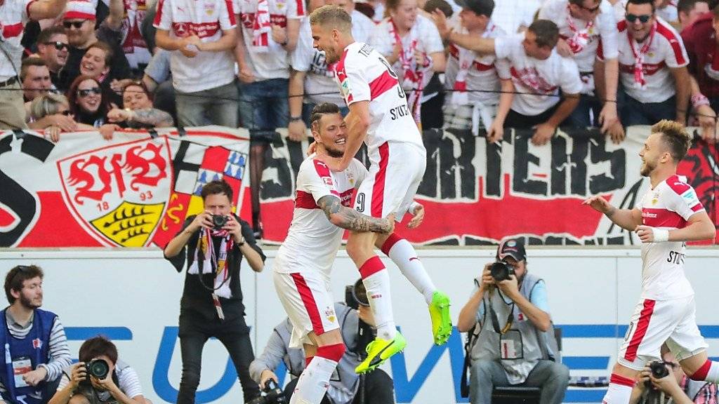 Stuttgart im Hoch: Der direkte Wiederaufstieg in die 1. Bundesliga ist geschafft